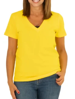 BOXY T-shirt scollo a V