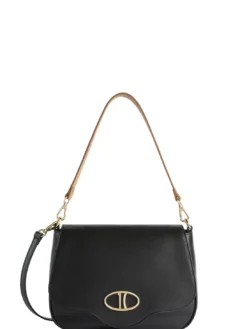BRAVE MESSENGER Borsa a tracolla in pelle nappata