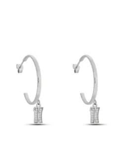BROADWAY Orecchini cerchio con pendente