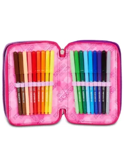 BUZZY NOTE GIRL Astuccio con Kit Scolastico