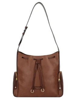 CARLOTTA Borsa hobo in pelle con tasche