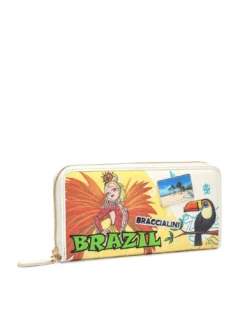 CARTOLINE Brazil Portafoglio zip around