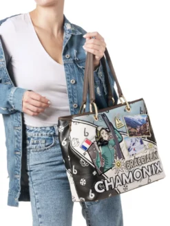 CARTOLINE Chamonix Borsa a spalla, con tracolla