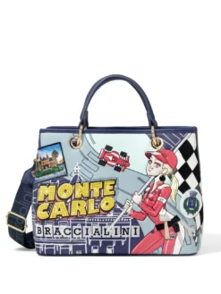 CARTOLINE MONTE CARLO Borsa a mano
