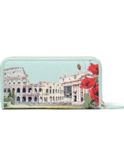 CARTOLINE Roma Portafoglio Zip Around