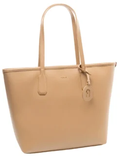 CLASSIC Borsa shopper in pelle stampa andromeda