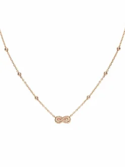 COCCOLE Collana con infinito e sfere
