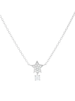 COCCOLE LUXURY Collana con stella e pendente