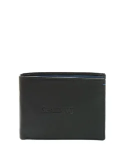 COLOR WALLET Portafoglio bicolor in pelle