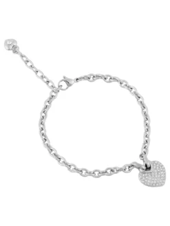 CRAZY IN LOVE Bracciale, charm a forma di cuore
