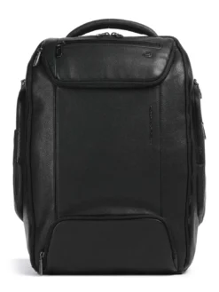 CRONUS Zaino in pelle, porta pc 14