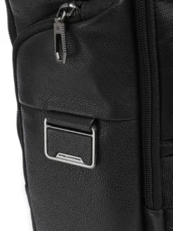 CRONUS Zaino in pelle, porta pc 14