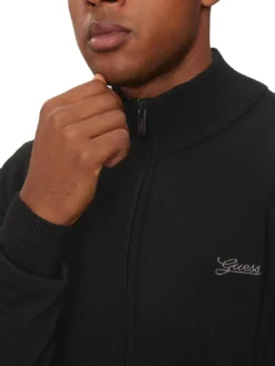 DARREL Cardigan a collo alto full zip
