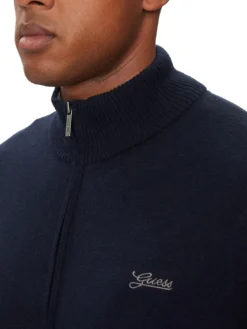DARREL Cardigan a collo alto full zip