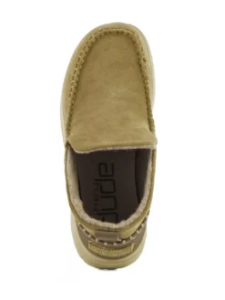 DENNY Scarpa a stivaletto in pelle suede