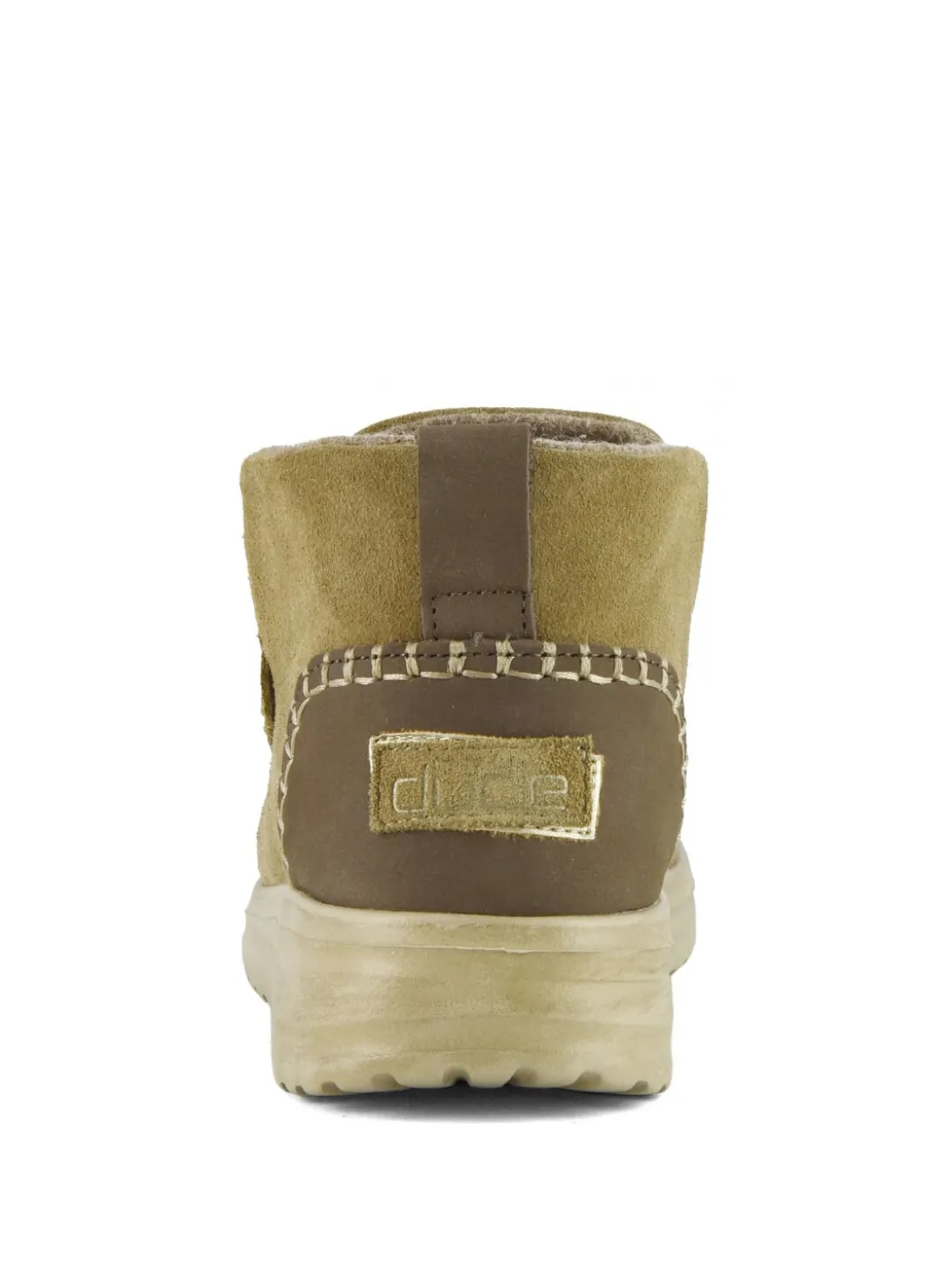 DENNY Scarpa a stivaletto in pelle suede