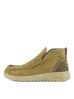 DENNY Scarpa a stivaletto in pelle suede