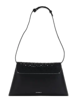 DEW COW PERFORED Borsa a spalla in pelle
