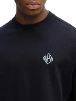 DIAMANTE LOGO T-shirt oversize a manica corta
