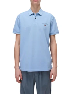ELBAS JERSEY Polo cotone micrologo