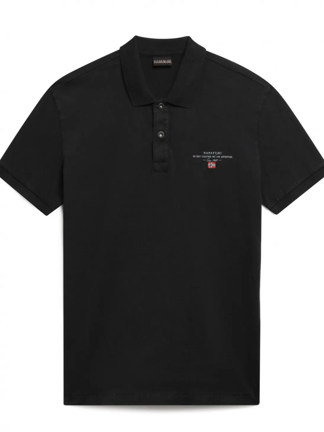 ELBAS JERSEY Polo cotone micrologo