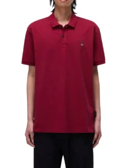 ELBAS JERSEY Polo cotone micrologo