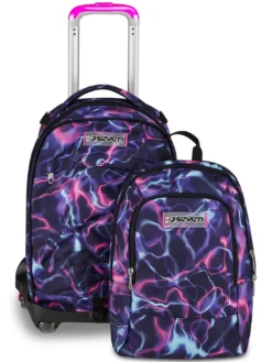 ELECTRICVIBE GIRL Zaino con carrello, sganciabile
