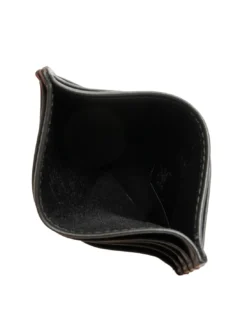 EMBOSSED LOGO Portacarte piatto in pelle