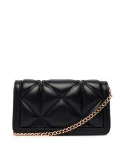 EMBOSSED Pochette mini tracolla metallo