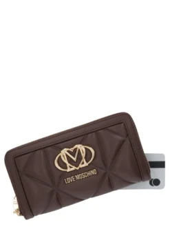 EMBOSSED Portafoglio grande zip around