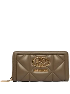 EMBOSSED Portafoglio grande zip around