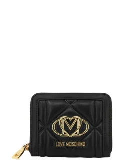EMBOSSED QUILTED Portafoglio medio, ziparound