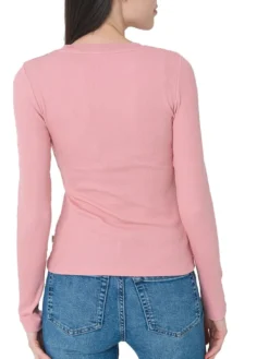 EMBRO T-shirt manica lunga a costine