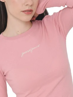 EMBRO T-shirt manica lunga a costine