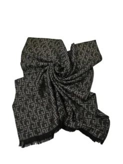 ESTELLE Sciarpa filato lurex logo all over