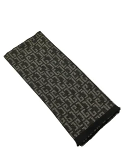 ESTELLE Sciarpa filato lurex logo all over