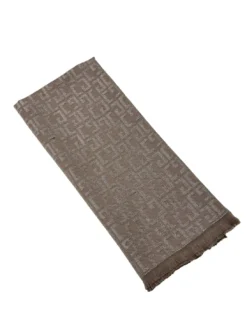 ESTELLE Sciarpa filato lurex logo all over