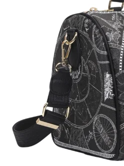 FASHIONOPOLY Borsa bauletto a mano, con tracolla