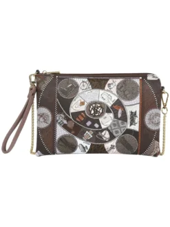 FASHIONOPOLY Pochette con polsierina a tracollina