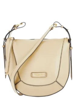 FEDORA Borsa tracolla in pelle con flap