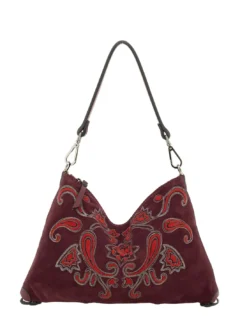 FILIPPA M Borsa a spalla, con tracolla, in pelle