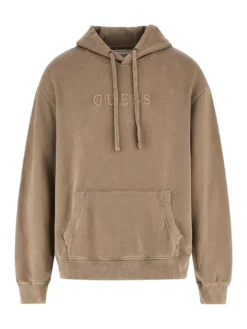 FINCH TERRY Felpa oversize con tasca e cappuccio