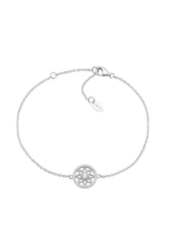 FIORE DELLA VITA Bracciale in argento con zirconi