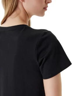 FLOWER BLING T-shirt con stampa e applicazione