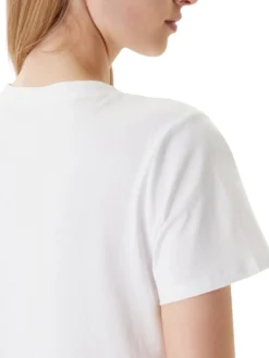 FLOWER BLING T-shirt con stampa e applicazione