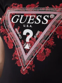 FLOWERS TRIANGLE T-shirt stretch a manica corta