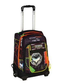 FLUO BATTLE Zaino trolley 2 ruote, fisso