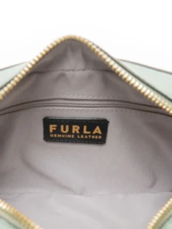 GARDENIA Borsa camera case in pelle stampa keria