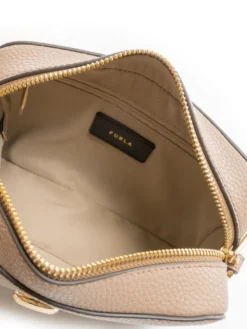 GARDENIA Borsa camera case in pelle stampa keria