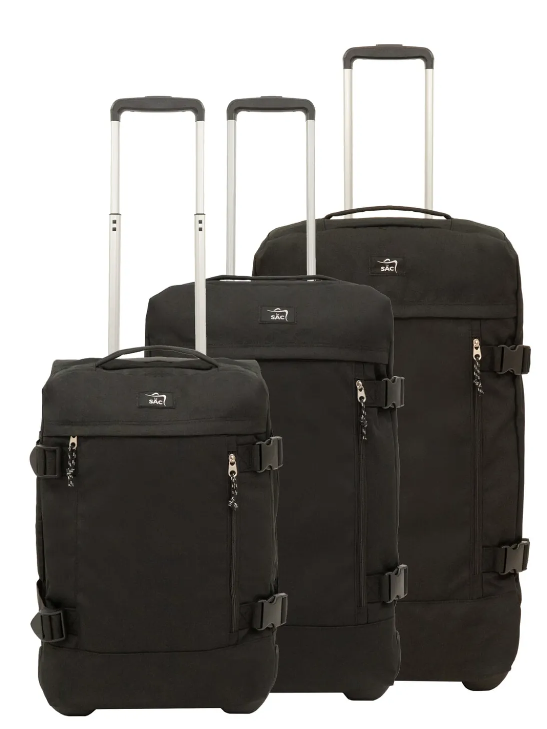 GLOBETROTTER 2 Set 3 trolley:cabin+medio+grande